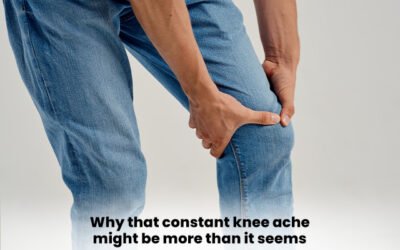 Why that constant knee ache might be more than it seems
